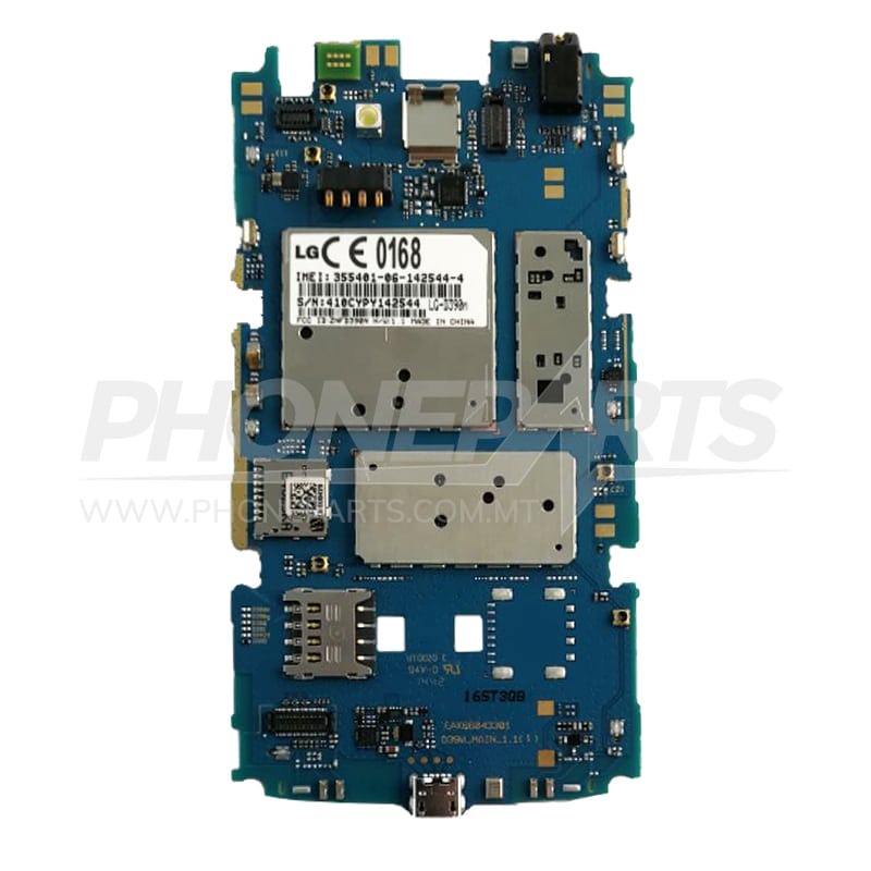 LG D390N motherboard (disassembled)