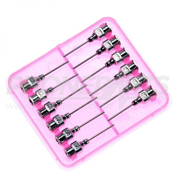 GLASS SYRINGE 10ML WITH 12 PRECISION NEEDLES INCLUDED Phoneparts
