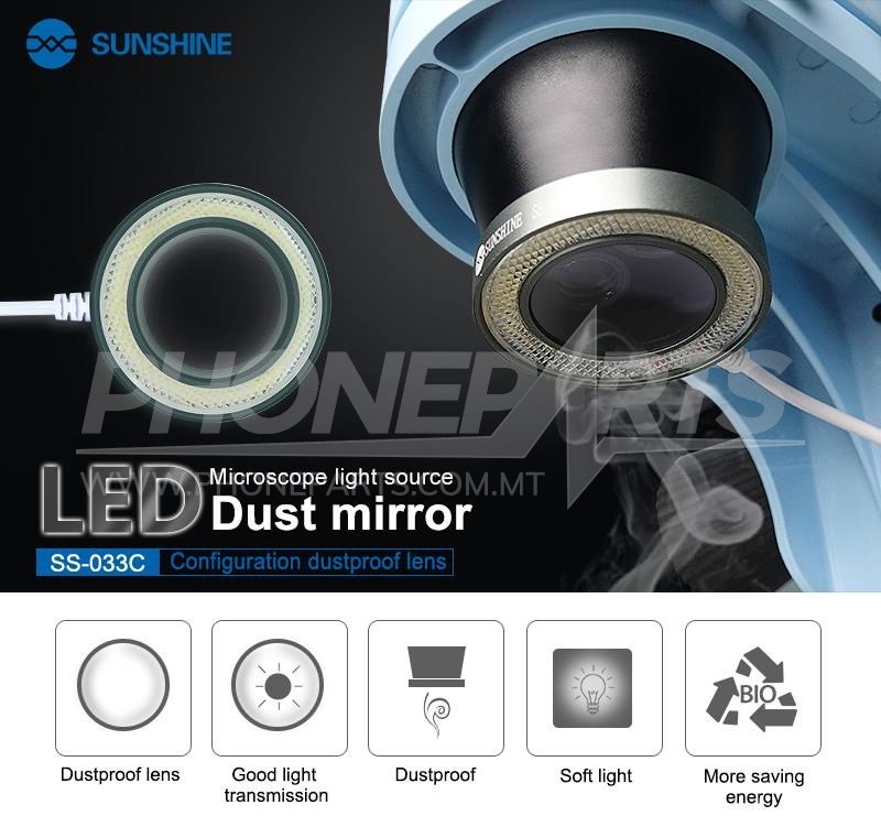 Microscope LED LIGHT SUNSHINE SS-033C - Phoneparts