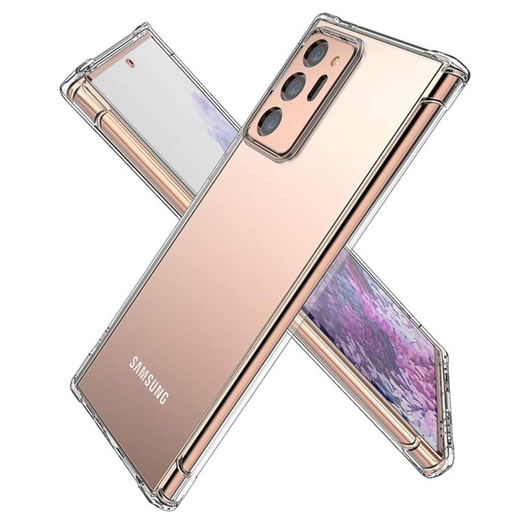 Clear silicone gel cover Samsung Note 20 series - Phoneparts