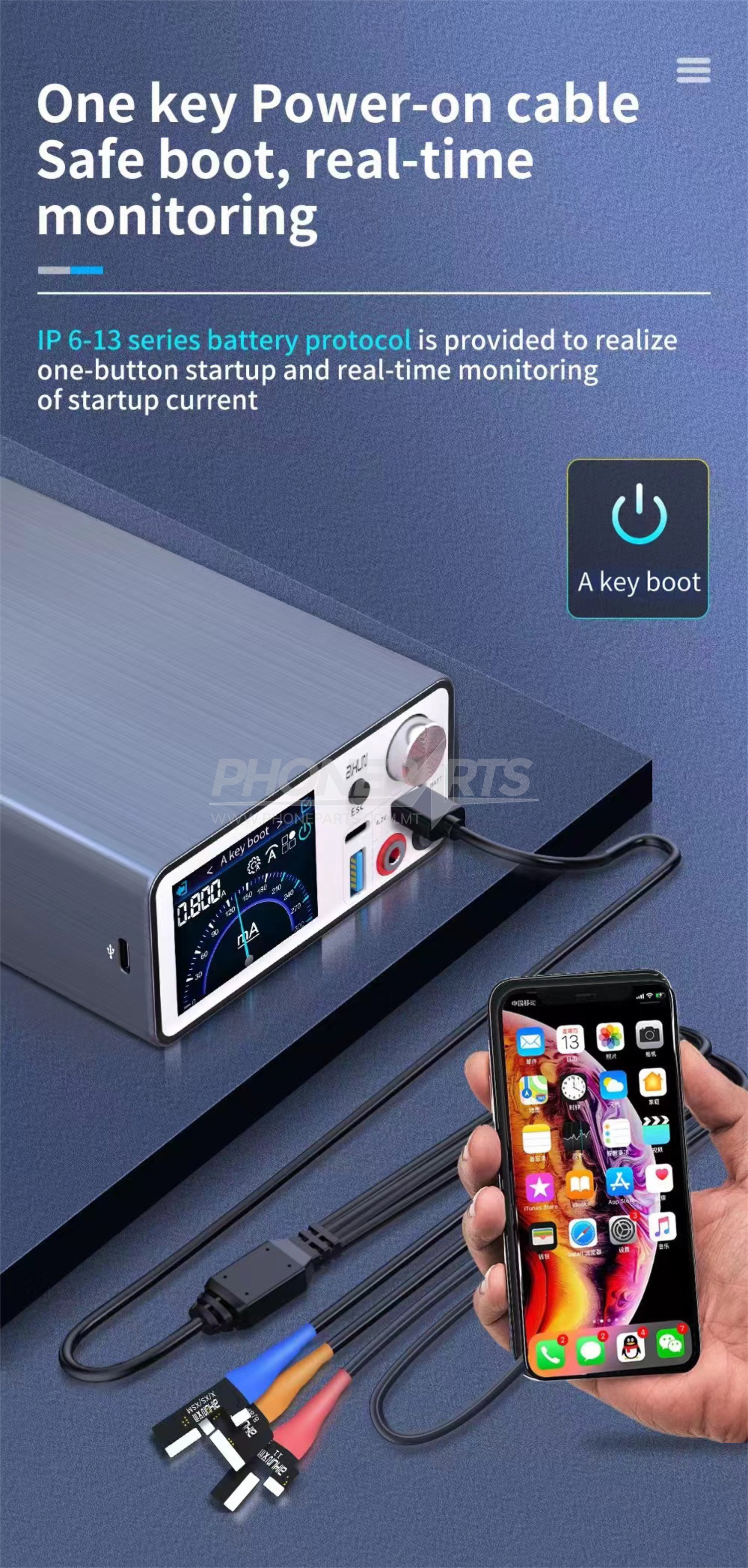 Jc aixun intelligent voltage regulator power supply p2408 3a