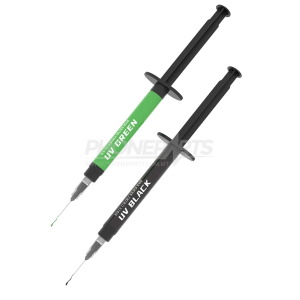 2UUL PCB UV CURABLE SOLDER MASK WITH 3PCS 0.6MM SUPER THIN NEEDLES