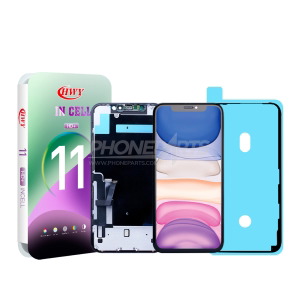 Display touch iPhone 11 TFT (A-SI LCD) WITH BACK PLATE  (ZY)