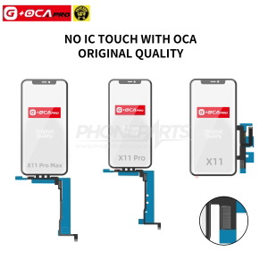 G+OCA PRO (GLASS + OCA WITH ORIGINAL TOUCH NO IC ) IPHONE 11-11P-11PM-12-12PM