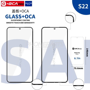 G+OCA PRO GLASS + HQ XuanHou OCA FOR SAMSUNG S SERIES