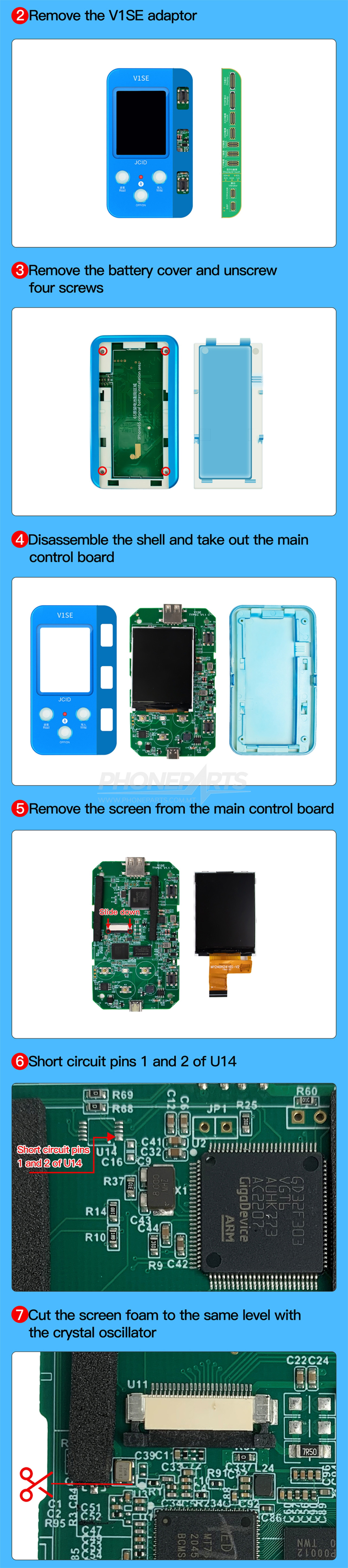 JCID V1SE WI-FI CONNECTION KIT - Phoneparts