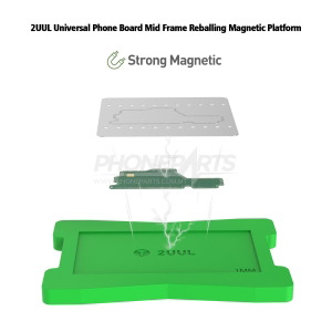 2UUL UNIVERSAL PHONE BOARD MID FRAME REBALLING MAGNETIC PLATFORM