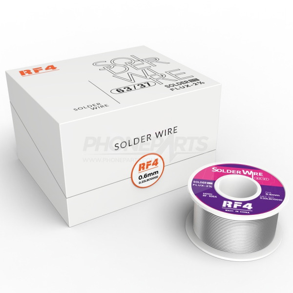 rf4-solder-wire-106A-06mm-a2 RF4 RF-106A SOLDER WIRE LEAD FREE (0.6MM)
