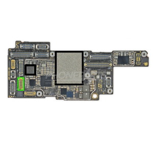 Front facing camera connector port onboard iPhone 13 Pro