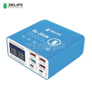 RELIFE SMART DIGITAL DISPLAY 6 PORT FAST CHARGER RL-304N (87W)