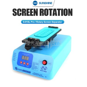 SUNSHINE S-918L PRO 360° ROTATING HEATING SCREEN SEPARATOR PLATFORM