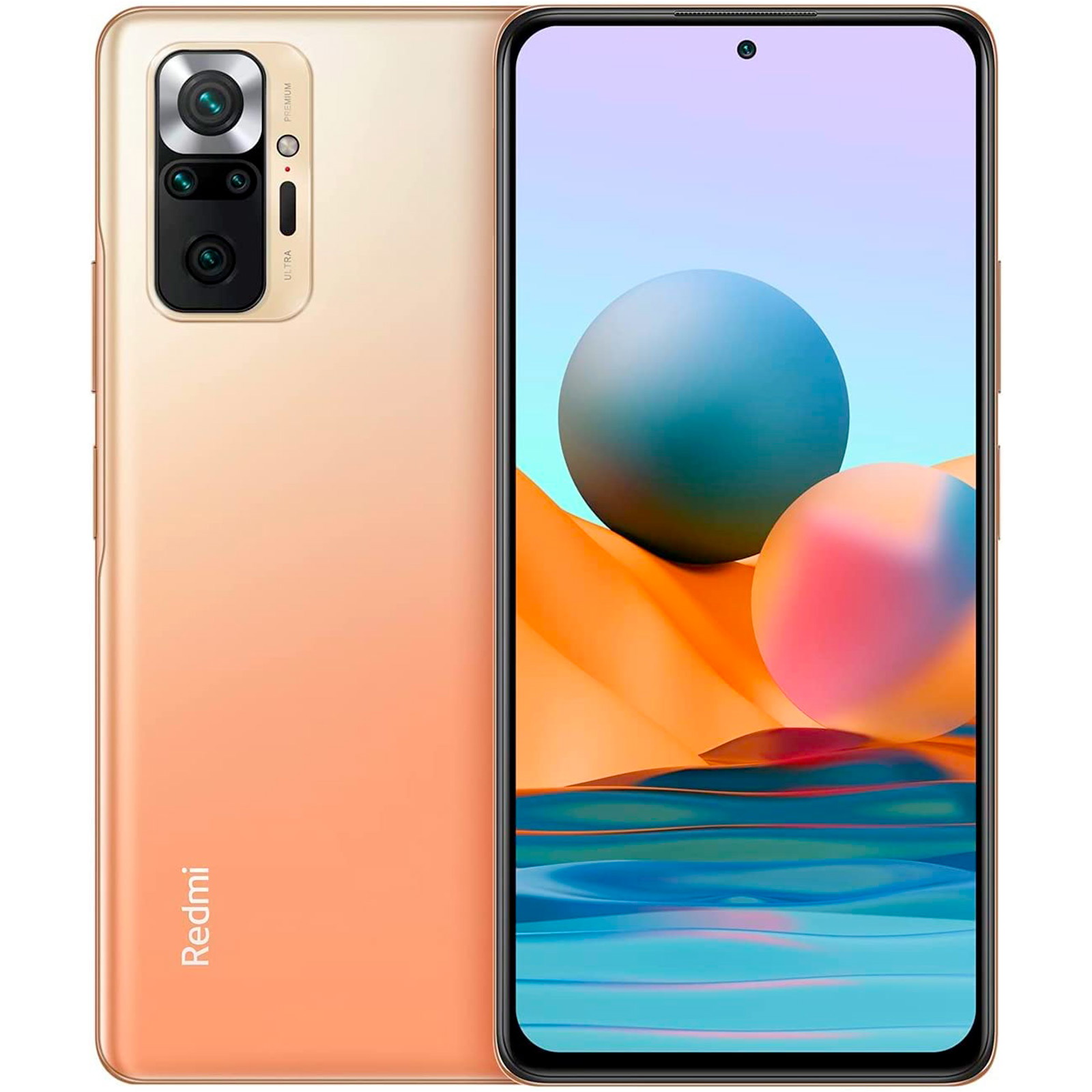 Coque Arrière De Rechange Pour Xiaomi Redmi Note 10 Pro / Pro Max - Couleur Noire