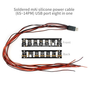 QIANLI MAI SOLDERED POWER CABLE USB 8 IN 1 IPHONE 6S TO 14 PRO MAX