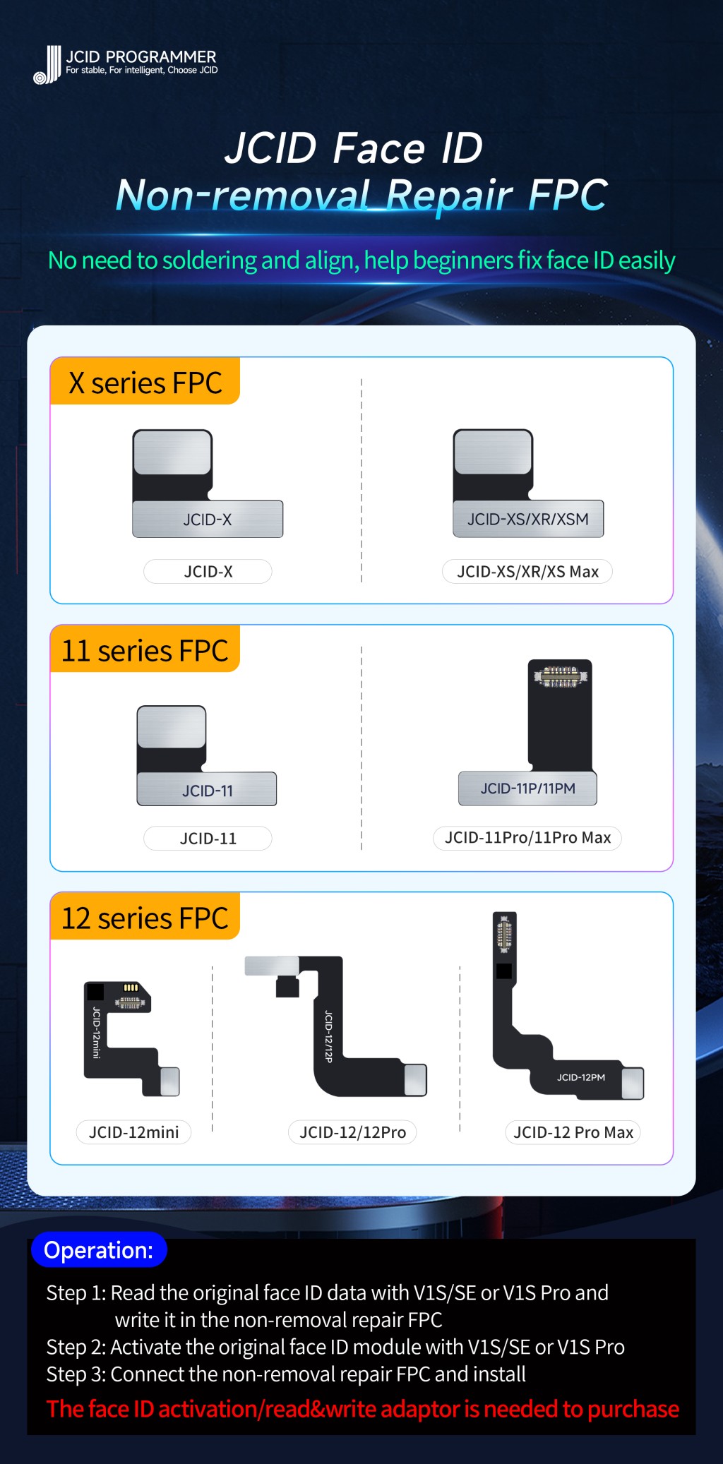 jcid-non-removal-face-id-repair-fpc-without-soldering-phoneparts