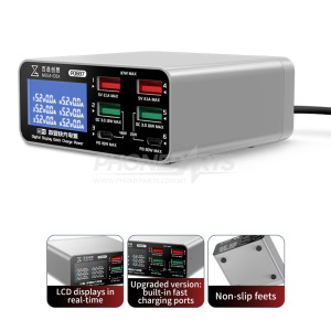 MEGA-IDEA DISPLAY DESKTOP POWER CHARGER PQ687 (87 WATTS)
