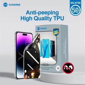 SUNSHINE SS-075S HIGH QUALITY MATTE ANTI-PEEPING HYDROGEL FILM (50PCS)