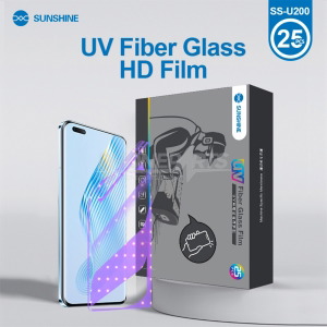 Sunshine SS-U200 fiberglass protective film with UV box (25 PCS)