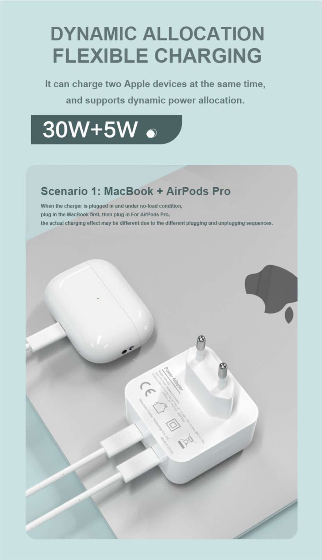 FAST CHARGER 35 WATTS DUAL PORT TYPE-C (PD 3.0) - Phoneparts