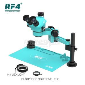 RF4 TRINOCULAR MICROSCOPE RF-7050 PRO-FO19 360° ROTATABLE