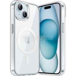 Magnetic clear case iPhone 15 series