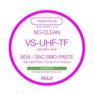 AMTECH STIRRI-VS-UHF-TF NO-CLEAN FLUX WITH QC-AID UV-TRACER (ROL0) 5GR