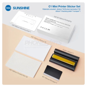 SUNSHINE C1 MINI COMPLETE PRINTING SET (PHONE BACK COVER FILM PRINTER)