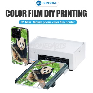 Sunshine C1 Mini 7.5-Inch HD Colorful Phone Back Cover Film Printer (special offer price)