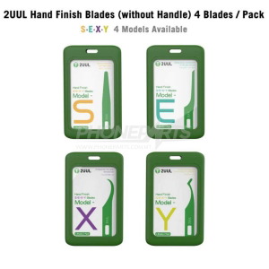 2UUL HAND FINISH SEXY BLADES WITHOUT HANDLE (4PCS/SET)