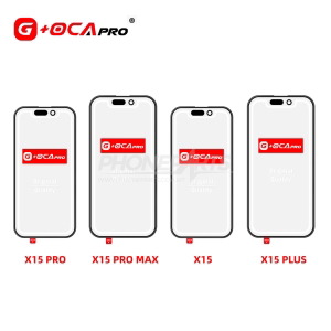 G+oca Pro glass + HQ oca for iPhone 15 series