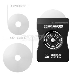 qianli mega-idea cpx4030 rotary rotary screen cutter knife (360°rotation)