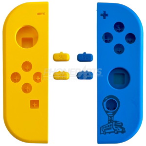 Controller shell housing Nintendo Switch (yellow & blue)