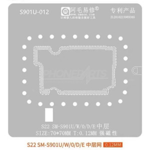 Amaoe S901U-012 Middle Layer BGA Reballing Stencil for Samsung S22