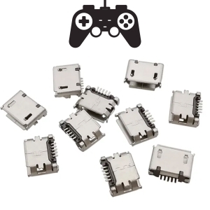 Console charging connectors