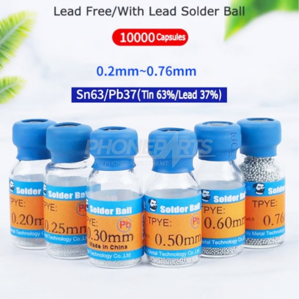 Mechanic XZ10 Solder Ball (0.2 to 0.76mm)