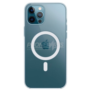 Magnetic clear silicone case iPhone 12 series