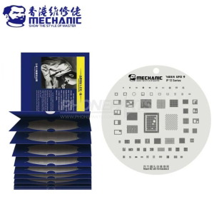 Mechanic UFO Series BGA Reballing Stencil Full Set for iPhone 6-13PM (10-IN-1)
