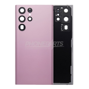 Back Cover Glass With Camera Lens For Samsung Galaxy S22 Ultra (SM-S908)