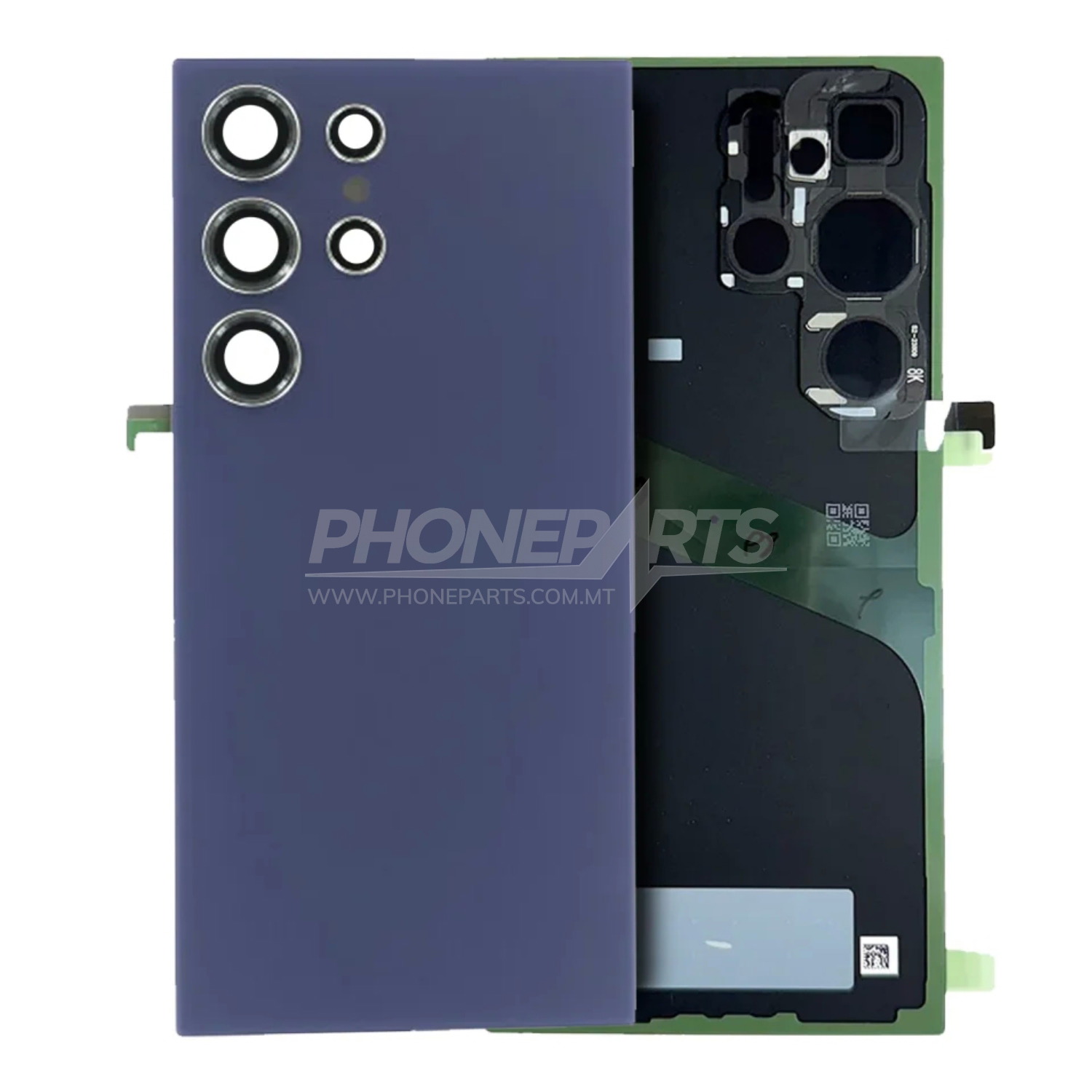 Back Cover Glass With Camera Lens For Samsung Galaxy S24 Ultra (SM