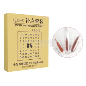 LS-2401 Repair Spot Pressing Sheet Precision Patching Kit