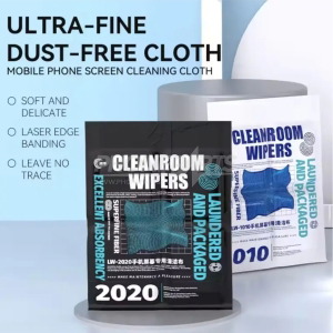 Luowei Dust-free Microfiber Industrial Wiping Cloth (400pcs)