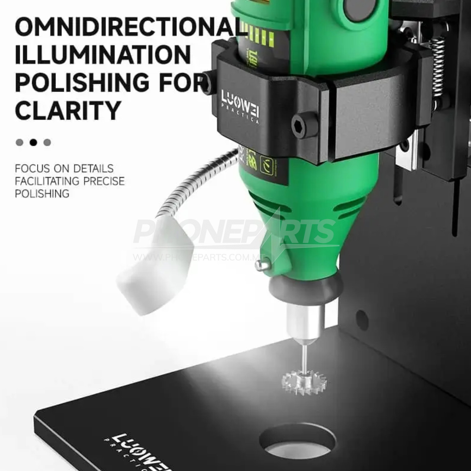 LUOWEI LW-305 PRO IC CHIP GRINDING MACHINE PLATFORM (WITH DRILL ...