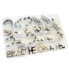 120 pcs type-c connector set box