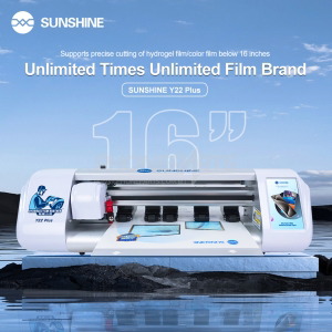 SUNSHINE Y22 PLUS HYDROGEL CUTTING MACHINE 16 INCHES (UNLIMITED CUTTING)