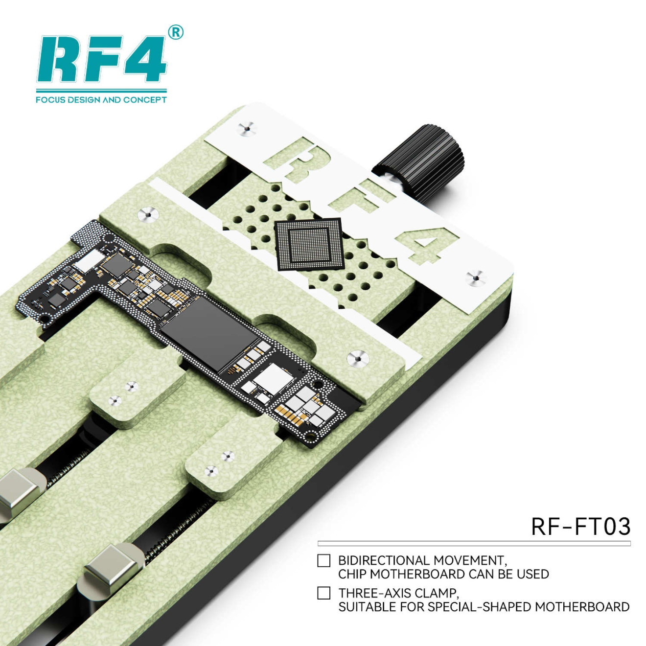 RF4 RF-FT03 Three-Axis Multifunctional Universal Fixture - Phoneparts