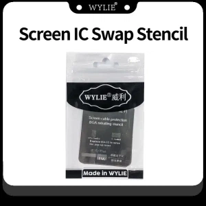 Wylie Screen Cable Protection BGA Reballing Stencil Set for iPhone 11-12-13-14-15 Series (4pcs)