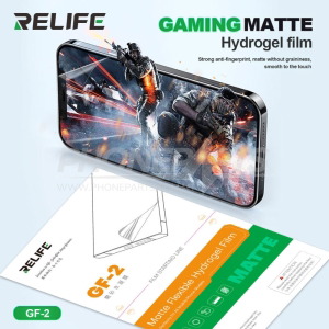 RELIFE GF-2 GAMING MATTE HYDROGEL FILM FOR CUTTING MACHINE (50 pcs)
