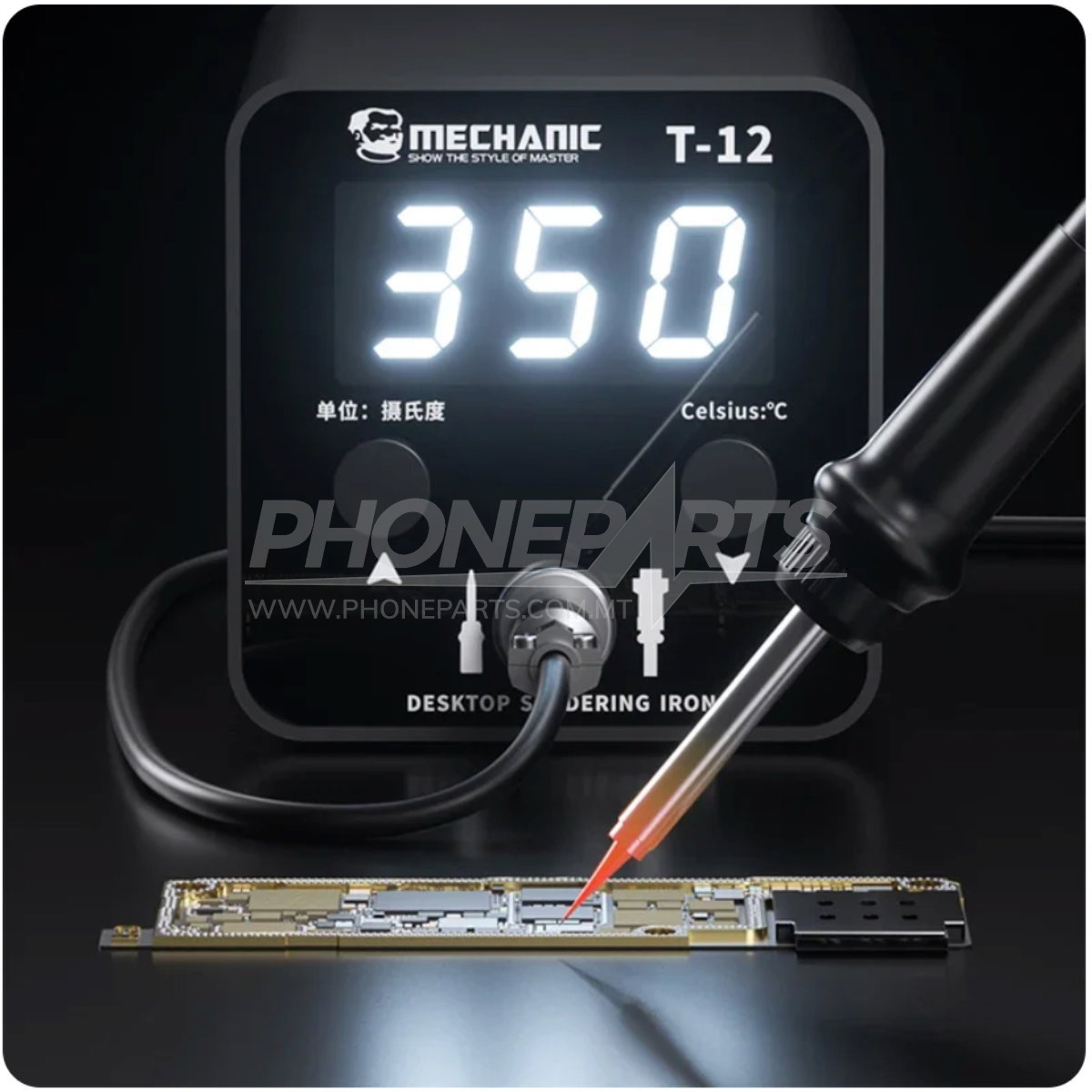 MECHANIC T-12 Intelligent LED Digital Display Desktop Temperature ...