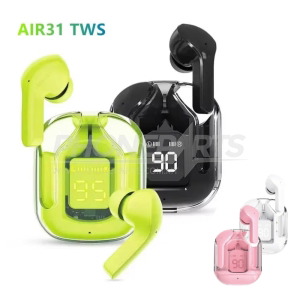 AIR 31 TWS Wireless Headphones ENC Bluetooth 5.3  With LED Power Display