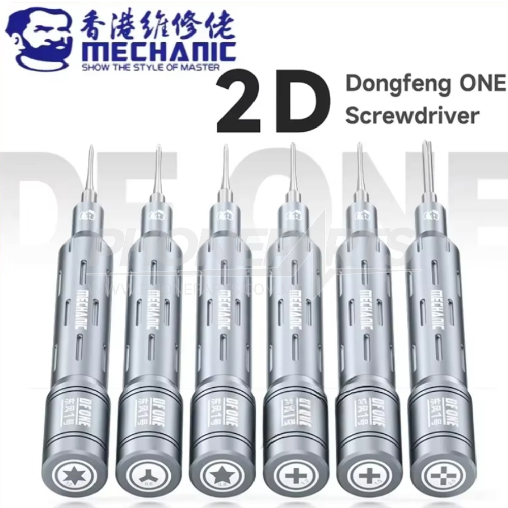 Screwdriver 2d Mechanic 2D DF-ONE Screwdriver Set (6 PCS) - Phoneparts