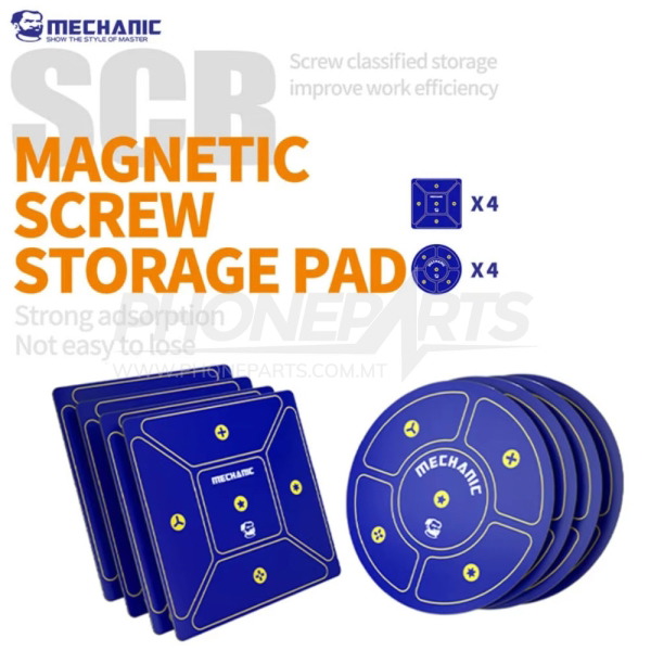 mechanic-scr-portable-magnetic-pad-for-screws-storage-set-a1 Mechanic SCR Portable Magnetic PAD for Screws Storage (SET 8 PCS)